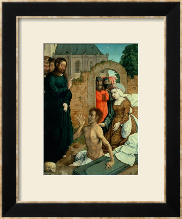 The Resurrection Of Lazarus by Juan De Flandes Pricing Limited Edition Print image