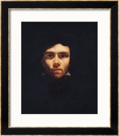 Portrait Of Eugene Delacroix (1798-1863) Circa 1818-19 by Theodore Gericault Pricing Limited Edition Print image