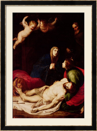 Descent From The Cross by Jusepe De Ribera Pricing Limited Edition Print image
