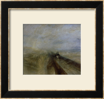 Rain Steam And Speed, The Great Western Railway, Painted Before 1844 by William Turner Pricing Limited Edition Print image