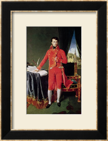 Bonaparte As First Consul, 1804 by Jean-Auguste-Dominique Ingres Pricing Limited Edition Print image