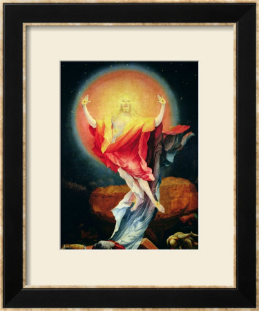 The Resurrection Of Christ, From The Right Wing Of The Isenheim Altarpiece, Circa 1512-16 by Matthias Grünewald Pricing Limited Edition Print image