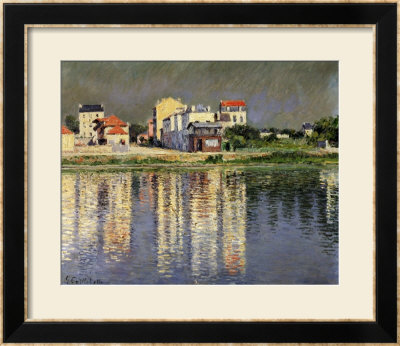 Banks Of The Seine At Argenteuil by Gustave Caillebotte Pricing Limited Edition Print image