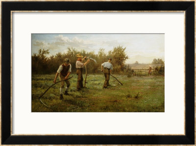 Mowing Clover, Late 19Th Century by Arthur Verey Pricing Limited Edition Print image