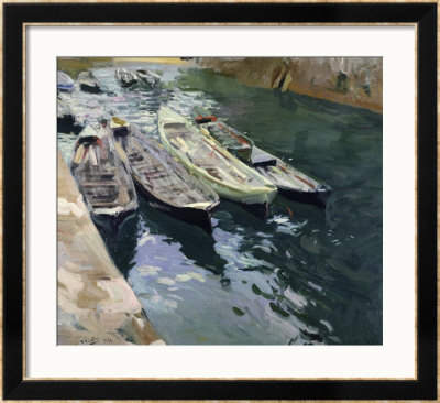 Boats At Rest by Joaquin Sorolla Y Bastida Pricing Limited Edition Print image