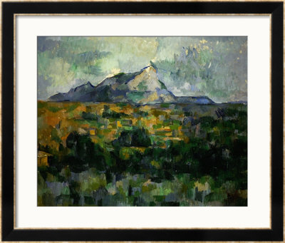 Mount Sainte-Victoire, 1906 by Paul Cézanne Pricing Limited Edition Print image