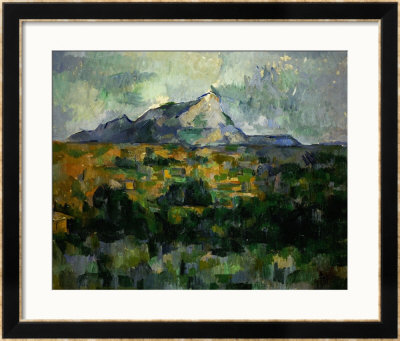 Mount Sainte-Victoire, 1906 by Paul Cezanne Pricing Limited Edition Print image