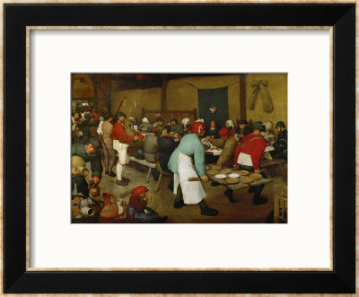 The Peasants' Wedding, 1568 by Pieter Bruegel The Elder Pricing Limited Edition Print image