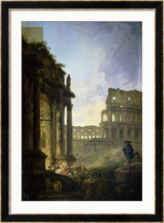 Landscape Of Italy by Hubert Robert Pricing Limited Edition Print image