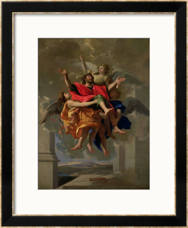 The Vision Of St. Paul, 1649-50 by Nicolas Poussin Pricing Limited Edition Print image