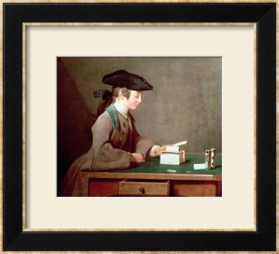 The House Of Cards, Circa 1736-37 by Jean-Baptiste Simeon Chardin Pricing Limited Edition Print image
