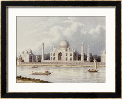 The Taj Mahal, Tomb Of The Emperor Shah Jehan And His Queen, Circa 1824 by Charles Ramus Forrest Pricing Limited Edition Print image