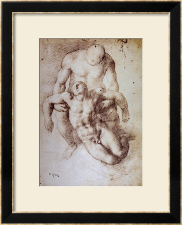 Study For 'A Deposition' by Michelangelo Buonarroti Pricing Limited Edition Print image