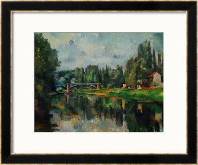 Bridge Over Ther Marne At Creteil, 1888 by Paul Cezanne Pricing Limited Edition Print image