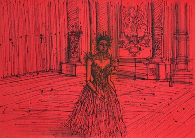 La Reine by Jean Carzou Pricing Limited Edition Print image