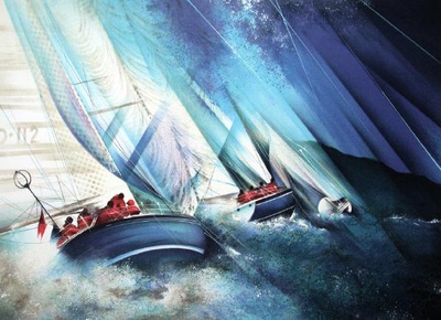 Voyage En Mer by Raymond Poulet Pricing Limited Edition Print image