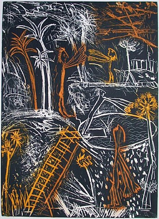 Paysage A L'echelle I by Louis Cane Pricing Limited Edition Print image