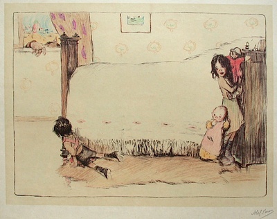 Scene De Guerre Ii by Abel Pann Pricing Limited Edition Print image
