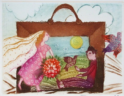 Voyage De Noces by Francoise Deberdt Pricing Limited Edition Print image