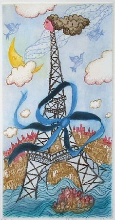 La Parisienne by Francoise Deberdt Pricing Limited Edition Print image