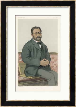 Emile Zola French Novelist by Chartran Pricing Limited Edition Print image