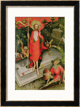 The Resurrection, Circa 1380 by Master Of The Trebon Altarpiece Pricing Limited Edition Print image