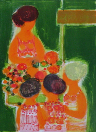 68 Marchande De Fleurs by Frederic Menguy Pricing Limited Edition Print image