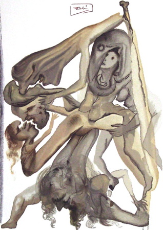Dc Enfer 04 - Les Iimbes by Salvador Dali Pricing Limited Edition Print image