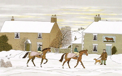 Des Chevaux Et Des Hommes : L'entrainement L'hiver by Vincent Haddelsey Pricing Limited Edition Print image