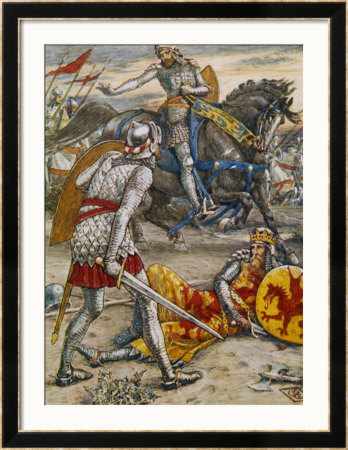 Sir Lancelot Prevents Sir Bors From Slaying King Arthur by Walter Crane Pricing Limited Edition Print image