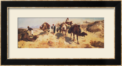 Crossing The Desert by Jean-Léon Gérôme Pricing Limited Edition Print image