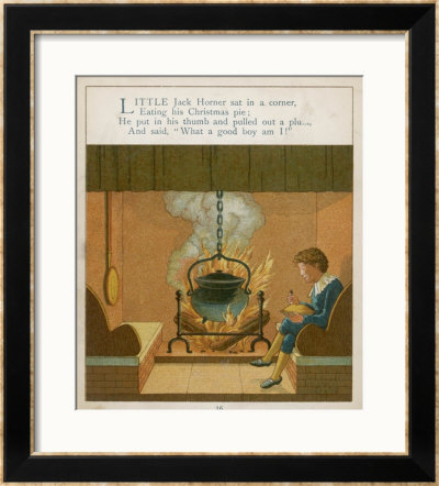 Little Jack Horner Sits In A Corner Eating His Christmas Pie by Edward Hamilton Bell Pricing Limited Edition Print image