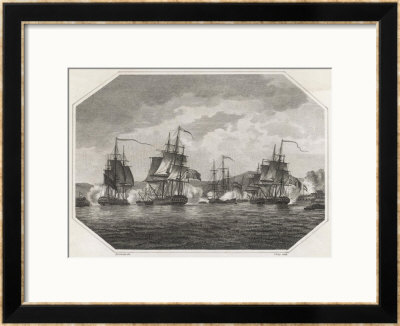 British Navy Takes Curacao by S. Lacy Pricing Limited Edition Print image