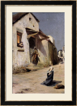 The Arrival At Bethlehem, 1897 by Luc-Oliver Merson Pricing Limited Edition Print image
