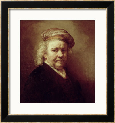 Self Portrait, 1669 by Rembrandt Van Rijn Pricing Limited Edition Print image