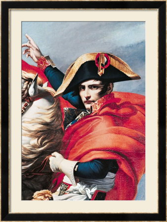 Napoleon Crossing The St. Bernard Pass, Circa 1801 (Detail) by Jacques-Louis David Pricing Limited Edition Print image