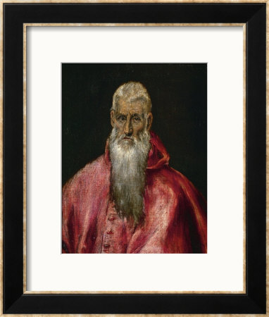 Saint Jerome As A Cardinal by El Greco Pricing Limited Edition Print image