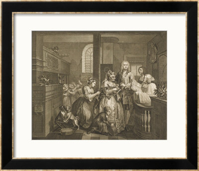 Marries An Old Maid by William Hogarth Pricing Limited Edition Print image
