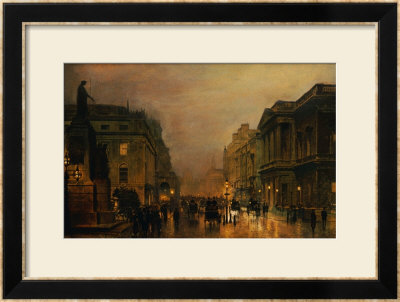 Pall Mall by John Atkinson Grimshaw Pricing Limited Edition Print image