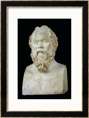 Bust Of Socrates by Lysippos Pricing Limited Edition Print image