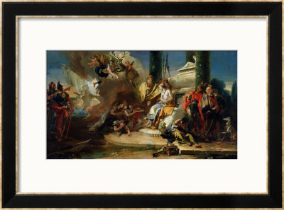 The Sacrifice Of Iphigenia by Giovanni Battista Tiepolo Pricing Limited Edition Print image