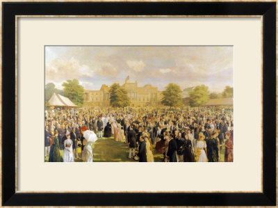 Queen Victoria's Jubilee Garden Party, Circa 1897 by Frederick Sargent Pricing Limited Edition Print image
