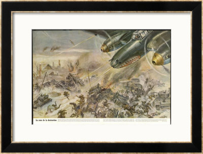 German Plane In Action by Hans Liska Pricing Limited Edition Print image