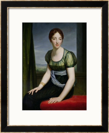 Portrait Of Madame Regnault De Saint-Jean D'angely (1775-1857) by Francois Gerard Pricing Limited Edition Print image