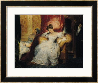 Seated Young Women, 1827 by Eugene Deveria Pricing Limited Edition Print image
