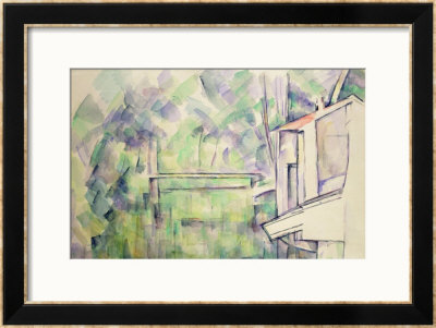 Mill On The River, 1900 by Paul Cézanne Pricing Limited Edition Print image