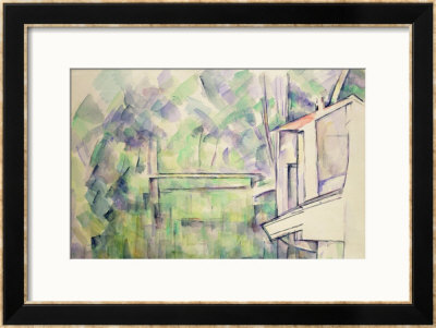 Mill On The River, 1900 by Paul Cezanne Pricing Limited Edition Print image