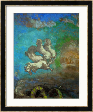 Les Chevaux D'apollo by Odilon Redon Pricing Limited Edition Print image
