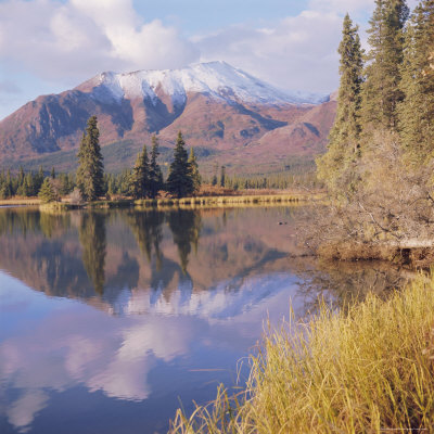 Deneki Lakes, Mckinley Park, Alaska, Usa by Jon Hart Gardey Pricing Limited Edition Print image