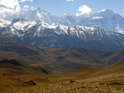 Annapurna Range From The North, Near Muktinath by Stephen Sharnoff Pricing Limited Edition Print image